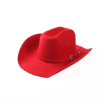 2026 Shinehats OEM V&auml;rvilised Valged Mustad Hulgim&uuml;&uuml;k Naistele Daamidele M&uuml;ts Kohandatud Villa Vilt L&auml;&auml;ne Sombrero Vaqueros Cowboy Fedora M&uuml;tsid 61cm arbuusipunane v&auml;rv