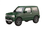 Fujimi Mudelid Auto NEXT Seeria 13 Suzuki Jimny JB23 Khaki P&auml;rlmutter Auto 1/24 Nr. (Land Venture/Cool Metallic) NX-13