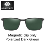 2-in-1 magnetkinnitusega prilliraam meestele retseptioptiline raam prillid meessoost m&uuml;oopia polariseeritud magnetkinnitusega p&auml;ikeseprillid yellow