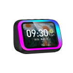 TF26Pro Nutikas &auml;ratuskell Kaasaskantav Bluetooth-k&otilde;lar Ilmaennustus RGB-valgustus Muusika Lood M&auml;ngija Pildiraam T&auml;iuslik Kingitus must