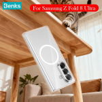 Benksi korpus Samsung Z Fold 8 Ultra jaoks Traadita laadimise tagakaane korpus SAMSUNG Z FOLD 8 jaoks 1PC&For Z Fold 8 Ultra puhas