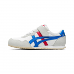 Onitsuka Tiger Nahast Mugavad Libisemisvastased Kulumiskindlad Madalad Laste Vabaaja Jalan&otilde;ud Laste 1184A086-100 27