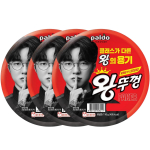 Paldo Faker x Paldo King Lid Wang Ttukkeong Kiirnuudlid Tassis Rikkalik Maitserikas Puljong V&uuml;rtsikas Maitse 110g x 3 pakki red