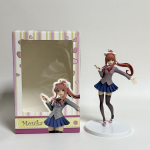 Kawaii Doki Doki Literature Club Monika Sayori Anime Kuju Kollektsioonim&auml;nguasi Mudel Kollektsioon Kaunistus T&uuml;druku S&uuml;nnip&auml;evakingitused gray