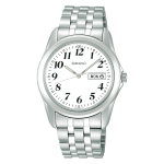 Seiko Selection SCXC009 Kvartsikell Valge sihver Araabia numbritega Meeste Unisex white