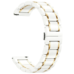 20/22mm keraamiline rihm Huawei Ultimate 2 GT 6 Runner 2 jaoks K&auml;ev&otilde;ru Garmin 570 265 Venu 4 Suunto Race Nautic S jaoks Universaalsed rihmad 20mm white