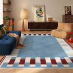 Moodne moestiil Elutoa vaip Geomeetriline Retrokaunistus Kodu Krobeline pind Libisemiskindel vaip Magamistuba Garderoob P&otilde;randamatt 160cm x 230cm