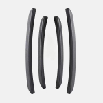 Auto kaitseraua poritiiva laiendus poritiiva kate porikaitse rattakoopa kulmulipp BMW 5. seeriale E60 F10 F11 F07 F18 G30 G31 G38 G60 G61 G68 M5 Black Style 4pcs black