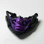 5 V&auml;rvi Cyberpunk Pooln&auml;omask Mecha Stiilis Halloweeni Cosplay Mask Reguleeritav Rihm Hingav Mugavus Peokost&uuml;&uuml;mi N&auml;okate