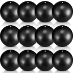 Jooga Tasakaalutreeningu Palli Komplekt Pilates 25cm Maasika Joogapall Must 12tk must