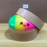 15/25cm Suured V&auml;rvilised Pelmeenid Squishy Stressileevendajad 6/10 Tolli Pelmeenid Stressi Fidget Sensoorsed Kingitused Venivad Laua Tokenid