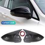 Volkswagen VW Passat B8 2017- Auto Kleebis Tahavaatepeegli K&uuml;ljepeegli Kate Tiivakate V&auml;lisuks Tagurduskaamera Kate Sisekate S&uuml;sinik Carbon fiber pattern