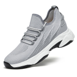Tossud Meestele K&otilde;rgust Lisavad Kingad Meestele Vabaaja Sisetald 10cm 8cm 6cm Valikulised Kontsad Mokassiinid K&otilde;rgem Mees Spordi 46 gray