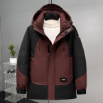 Suurused 4XL-11XL Moodne Talvine Meeste Jakk Kapuutsiga Vabaaja L&otilde;tv Paks Soe &Uuml;lem&otilde;&otilde;tmeline &Uuml;ler&otilde;ivad Meeste Joped 8XL