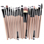 32/22/20/15/10/7PC Puidu meigipintslite komplekt Kosmeetikavahendid Ilupintslite komplekt 20PC