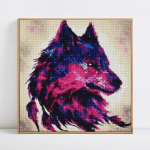 5d isetehtud teemantmaaling loomad pildid kividest hundi teemanttikandid 30x30
