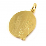 Les Tr&eacute;sors De Lily [C6893] &ndash; kullatud s&otilde;numivestluse medal kuld