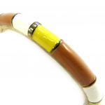 Les Tr&eacute;sors De Lily [E4346] &ndash; k&auml;ev&otilde;ru 'Eleonore' kollane pruun pruun