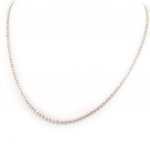 Les Tr&eacute;sors De Lily [K5218] &ndash; h&otilde;bedane kett  Micro-Billes  45 cm 2 mm h&otilde;be