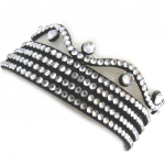 Les Tr&eacute;sors De Lily [N3052] &ndash; disainer k&auml;ev&otilde;ru  Sissi  valge must must