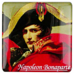Les Tr&eacute;sors De Lily [Q6493] - Vintage retro vaigumagnet 'Napoleon' - 6x6 cm must