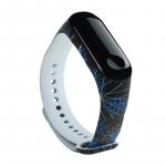 Printimine silikoonist k&auml;ev&otilde;ru rihma randmepaela randmepaela vahetus Xiaomi Mi Band 3 jaoks For Xiaomi Mi Band 3