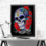 5D DIY teemantmaal  Peapealuu lillet&uuml;druk  Tikand Ristpistes 5D Kodukaunistuse kingitus 20X30CM