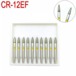 10 tk/pakendis Hambaravi teemantpurid Extra Fine FG 1,6 mm kiired puurid poleerimiseks ja silumiseks Hammaste poleerimismasinad CR-12EF