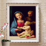 T&auml;iskandiline/&uuml;mmargune puur 5D DIY Teemantmaal, Tikand Ristpistes 5D Kodukaunistuse kingitus Full Round 20X30CM