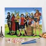 Numbrid &otilde;limaal L&otilde;uend Numbrimaal Digitaalne &otilde;limaal DIY maal numbrite j&auml;rgi K&auml;sitsi valmistatud 40x50cm no frame