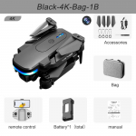 3 mudelit KY910 minidroon 4K HD kaamera Professionaalne RC droonid Wifi esimese inimese vaade &otilde;ues RC Quadcopteri fikseeritud k&otilde;rgusega droonid m&auml;nguasjad single camera 1 battery must