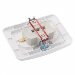 220V/16A 118x80mm EU kahe maandusega pistikupesaga majapidamist&ouml;&ouml;stuslik pistikupesa