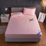 Mugav voodipesu Veekindel paigaldatud voodikate Tepitud voodikate Reljeeftehnoloogia Voodikaitse Pehme voodilina 120*200+30cm