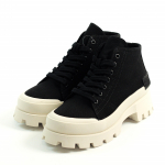 Naiste saapad Evromoda 6824740 36 Must tekstiil 36 must