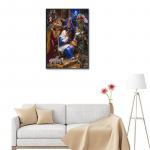 5D maastik Teemantmosaiik Teemanttikandid Magamistoa kunst teemantmaal Full Round 20x30CM