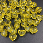 10 TK S&uuml;damekujulised akr&uuml;&uuml;lhelmed l&auml;bipaistvad tarretise v&auml;rvi taga perforeeritud helmed DIY kaelakee k&auml;ev&otilde;ru ehete valmistamise tarvikud roheline