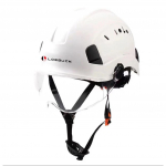 Kaitsekiiver ABS hingav ehitusplatsil Power Construction koos kaitseprillidega Leader Supervisor Anti Smash kohandamine White cap white goggles