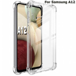 Telefoni&uuml;mbris Samsung A12 jaoks l&auml;bipaistev p&otilde;rutuskindel pehme TPU tagakaas Samsung Galaxy A12 A 12 SM-A125F/DS A125F A125 kaitseraua 6,5-tollise &uuml;mbrise jaoks Samsung Galaxy A12 puhas
