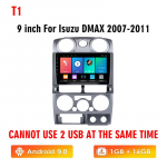 Loominguline Android WIFI Android Auto autoraadio Isuzu D-Max DMAX jaoks 2007 2008 2009 2010 2011 GPS-navigatsioonis&uuml;steem DVD-m&auml;ngijata