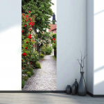 Uksekleebis Seinapaber 3D-tapeet DIY plakat Kunst Seinamaalingud Kodukaunistused Tsiteeri Kleebised Kaunistus Isekleepuv eemaldatav aed 38.5x200cmX2Pcs