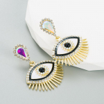 Naiste temperamendiga pika tutiga t&auml;iskristallk&otilde;rvar&otilde;ngad, lihtsad mitmek&uuml;lgsed liialdatud esmaklassilised v&auml;ikesed k&otilde;rvar&otilde;ngad OneSize punane