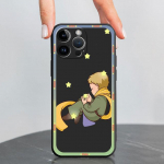 Silikoonist telefoni&uuml;mbris Apple Iphone 11 8 Plus 7 6s 14 Pro Max 13 Pro 12 Mini Se Xs X Xr Capa &uuml;mbriste jaoks Little Prince Fox Cover iPhone X(XS)