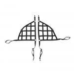 Mesh lasti k&uuml;lgv&otilde;rgu pakiruum Jeep Wrangler JK JKU 2007-2017 4-ukselise versiooni autotarvikutele, must 2 PCS