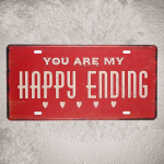 Metallist plekk-silt tahvel Auto numbrim&auml;rk Hoiatusplakat Suitsetamine keelatud Shot Avaleht Restoran Baar Kohvik Seinakleebised Dekoratsioon 15*30cm 15x30cm