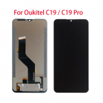 LCD-ekraan Oukitel C19 Pro jaoks LCD-ekraan Puuteekraan Digitaator T&auml;ielik komplekt Asendus must