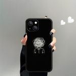 People Line Art lahe telefoni&uuml;mbris iPhone'ile Samsung Galaxy Redmi Xiaomi Oppo OnePlus Note SA 7 8 9 10 11 12 13 14 20 21 22 23 53 54 Pro Max Plus Ultra iPhone 6 or 6S