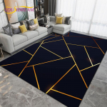 Moodne geomeetriline tr&uuml;kitud ala vaip, suur, elutoa magamistoa vaip, k&ouml;&ouml;gi-vannitoa sissep&auml;&auml;su uksematid, libisemiskindlad p&otilde;randamatid 230x160cm