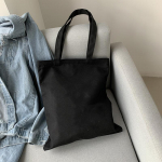 Moodne l&otilde;uendist &otilde;lakott Harajuku &uuml;hev&auml;rviline l&otilde;uendist ostukott Juhuslik suure mahutavusega koolikott must