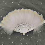 Sulgede kokkupandav lehvik Jaapani armas haldjas t&uuml;druk tume gooti &otilde;ukonna tants K&auml;sif&auml;nn Kunst k&auml;sit&ouml;&ouml; kingitus pulmapeo kaunistus valge