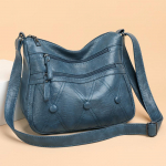 Naiste Crossbody kotid Mood PU nahast mitmekihilised k&auml;ekotid emale vabaaja &uuml;hev&auml;rvilised naiste &otilde;lakotid k&auml;ekotid pruun